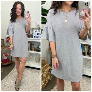 SUPER CUTE STRIPED T SHIRT DRESS